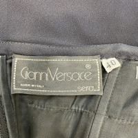 Gianni Versace Vestito in Seta in Nero