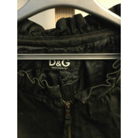 D&G Jacke/Mantel aus Jeansstoff in Grau