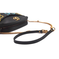 Gucci Camera Bag Leer in Zwart