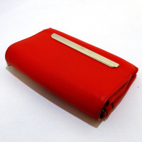Christian Louboutin Clutch Bag Leather in Red