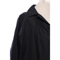 Dries Van Noten Kleid aus Baumwolle in Schwarz