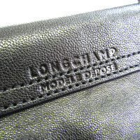 Longchamp Le Pliage in Pelle in Nero