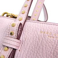 Marc Jacobs Mini Traveller Tote en Cuir en Rose/pink