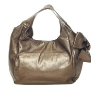 Valentino Garavani Bow Bag aus Leder in Gold