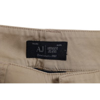 Armani Jeans Trousers Cotton in Beige