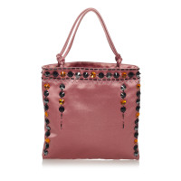 Prada Handbag Silk in Pink