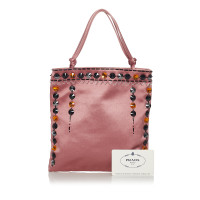 Prada Handbag Silk in Pink