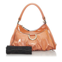Gucci Shoulder bag Patent leather in Orange