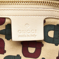Gucci Shoulder bag Leather in White