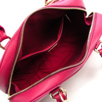 Furla Handtasche aus Leder in Fuchsia