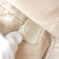 Longchamp Handtasche aus Leder in Creme