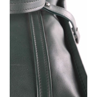 Balenciaga Bazar Shopper XL Leer in Groen