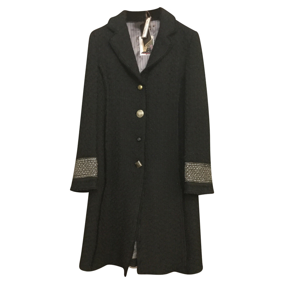Maliparmi Long coat in black