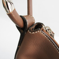 Bally Shopper Leer in Bruin