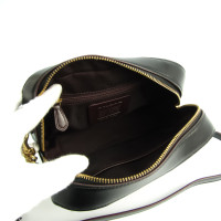 Coach Camera in Pelle in Nero