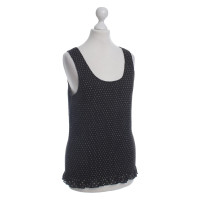 Dkny top with dot pattern
