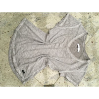 7 For All Mankind Top Cotton in Grey