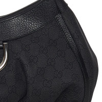 Gucci Abbey D-Ring Canvas in Black