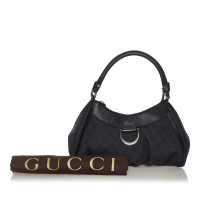 Gucci Abbey D-Ring Canvas in Black