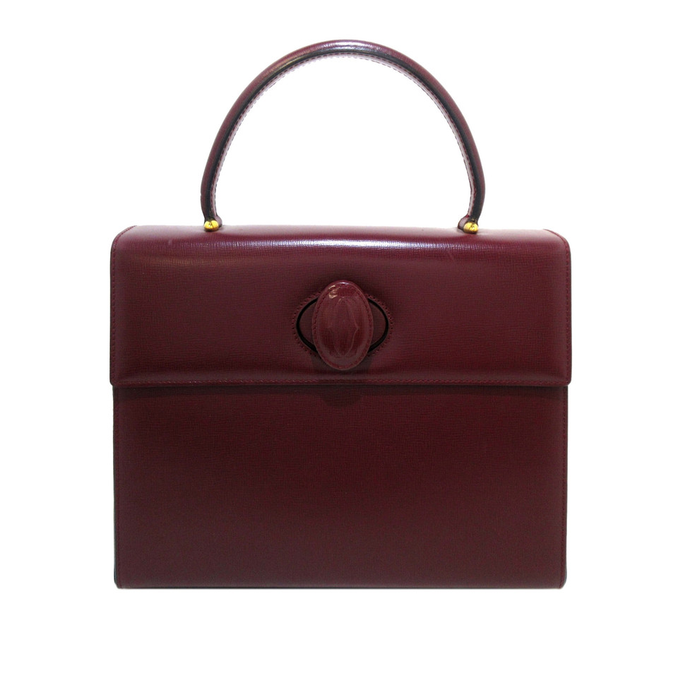 Cartier Must de Cartier Bag Leer in Rood