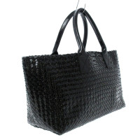 Bottega Veneta Tote bag Leer in Zwart