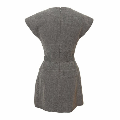 Chanel Kleid aus Baumwolle in Grau