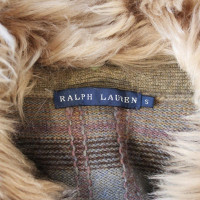 Ralph Lauren Kaschmir-Jacke mit Pelzkragen