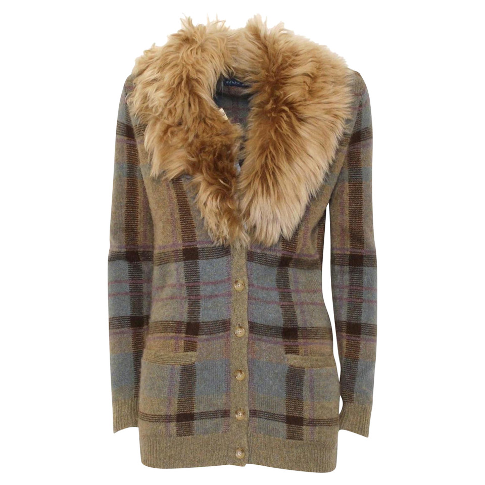 Ralph Lauren Cashmere jacket with fur collar