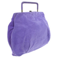 Marni Suede bag in purple
