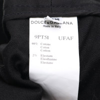 Dolce & Gabbana Pantaloni Capri in nero