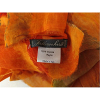 Faliero Sarti Schal/Tuch aus Viskose in Orange