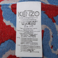 Kenzo Cardigan in Rot/Blau/Weiß