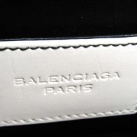 Balenciaga Maillon Round Handle in Bianco