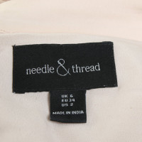 Needle & Thread Jupe en Nude