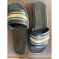 Sandro Sandals Leather in Black