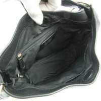 Coach Duffle aus Leder in Schwarz