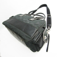 Coach Travel bag Leather in Black