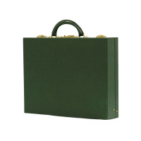 Louis Vuitton Rucksack aus Leder in Grün