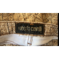 Roberto Cavalli Shorts aus Baumwolle in Gelb