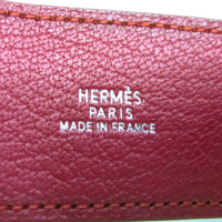 Hermès Armband Leer in Rood