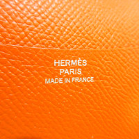 Hermès Borsette/Portafoglio in Pelle in Arancio