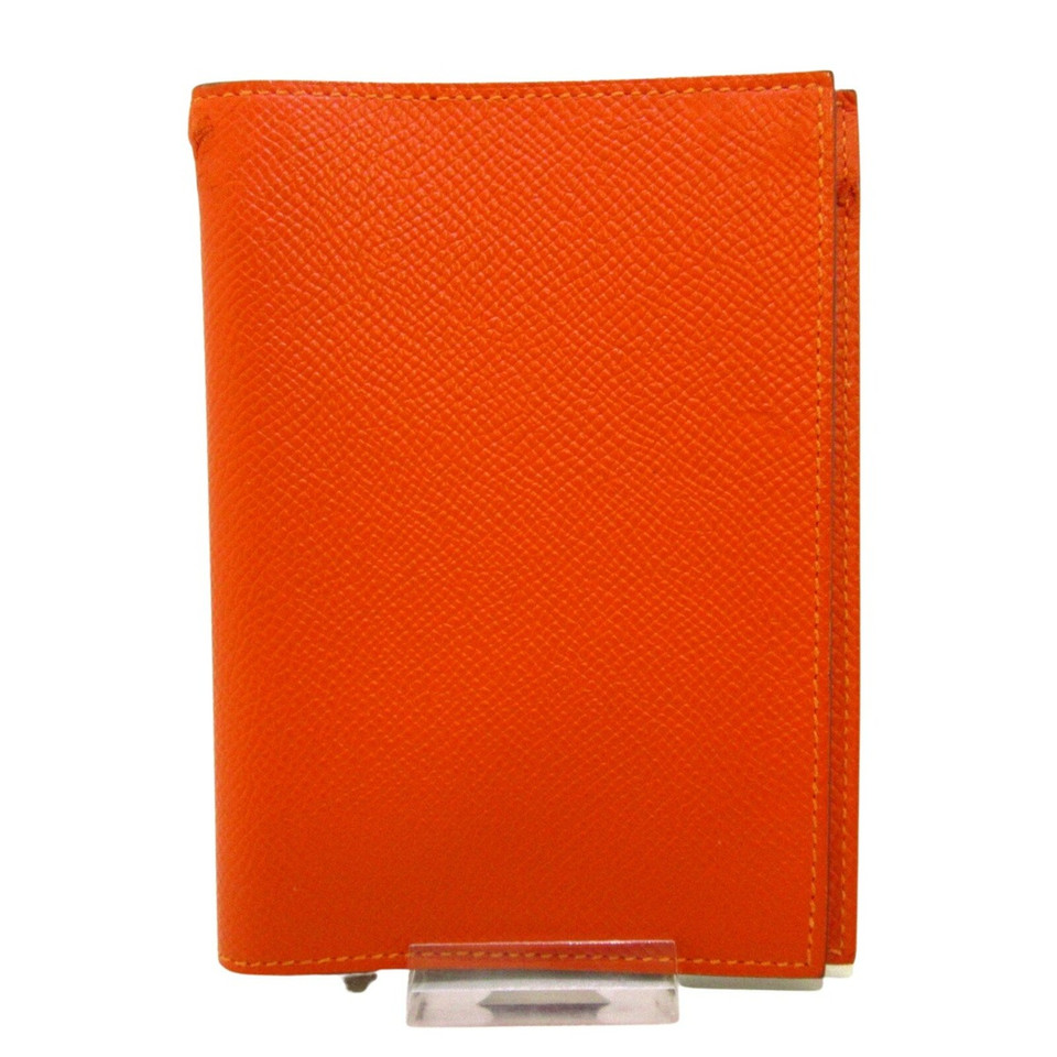 Hermès Bag/Purse Leather in Orange