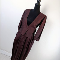 Emanuel Ungaro Suit Linen in Bordeaux