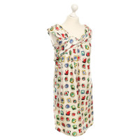 Moschino Silk dress with pattern