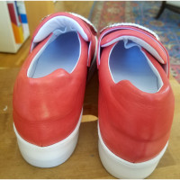 Truman's Slippers/Ballerinas Leather in Red