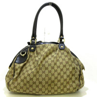 Gucci Handbag Leather in Beige