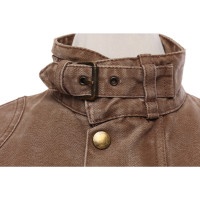 Belstaff Giacca/Cappotto in Cotone in Marrone