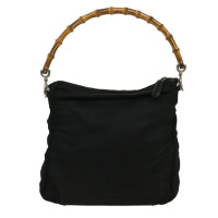 Gucci Bamboo Shopper en Noir