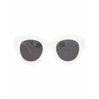 Alaïa Sonnenbrille in Weiß