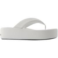 Balenciaga Sandals Canvas in White
